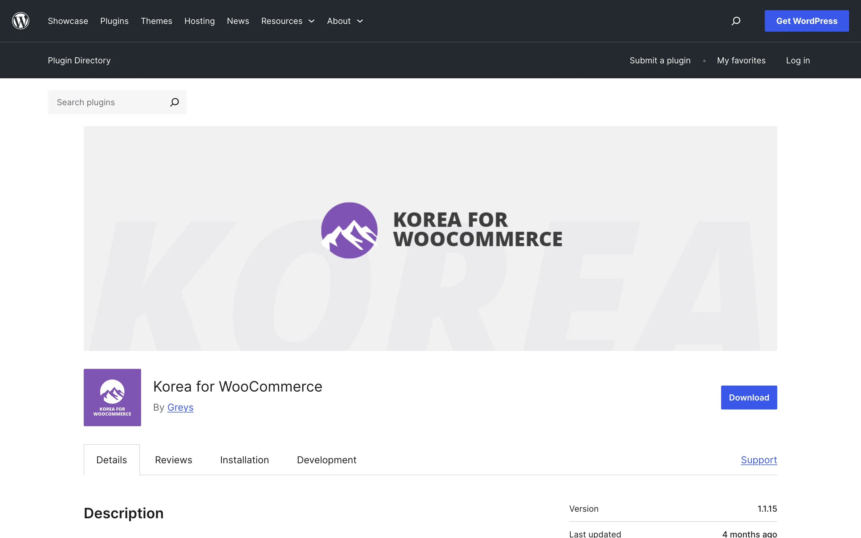 Korea for WooCommerce detail